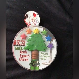 Bottle topper and charms - Christmas